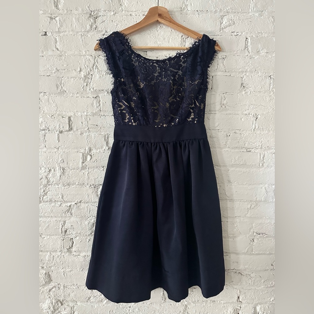 Navy Blue Eliza J dress